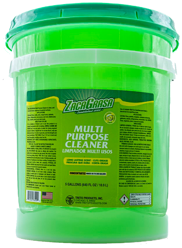 MultiPurpose Cleaner Lemon Citrus Treto Products